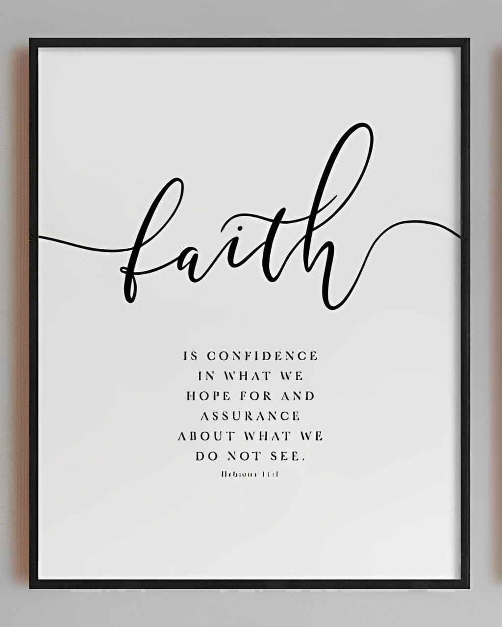 Faith, Hope, Love, Bible Verse Canvas