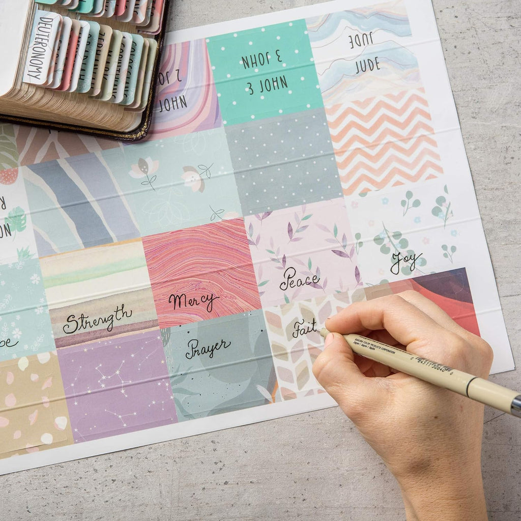 84 Bible Tabs (Large Print, Easy to Read)